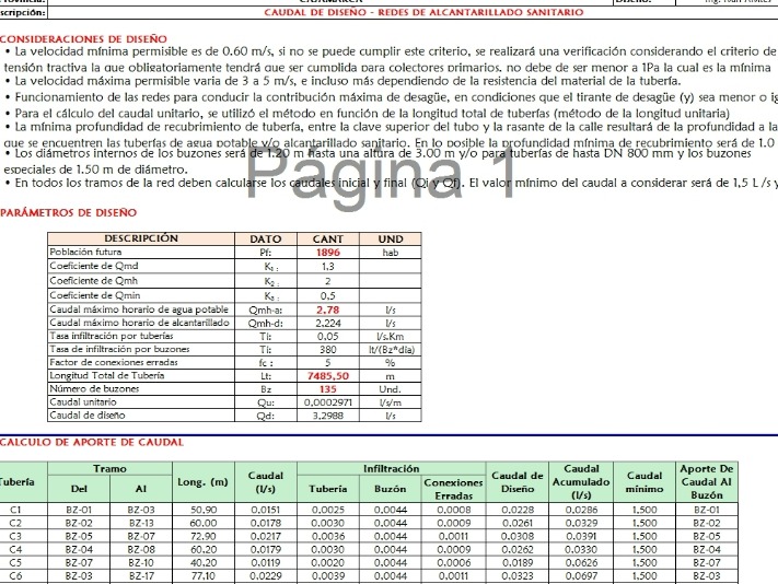 Resolución Sanitaria Agua Potable Y Alcantarillado