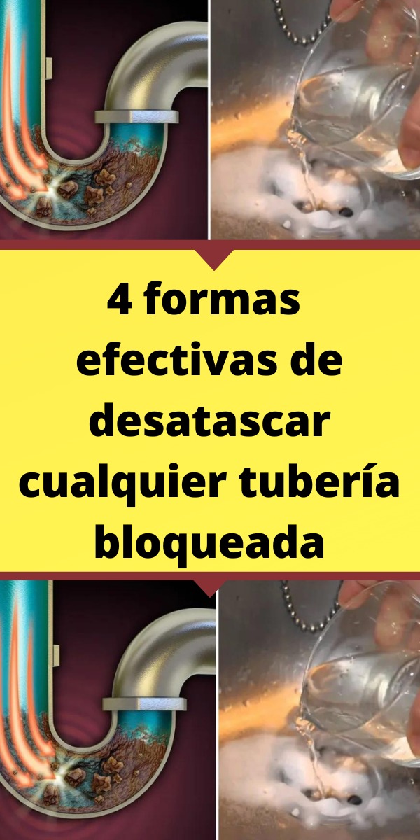 Cómo Destapar Cañerías O Tuberías Atascadas Truco Casero :: Truco Casero Para Destapar Cañerías